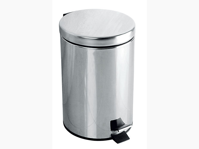 Kohler - Eolia  Step Can In 6l, In Stainless Steel
